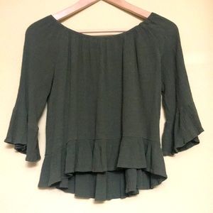 Sanctuary Tops Olive Green 🧡🧡🧡